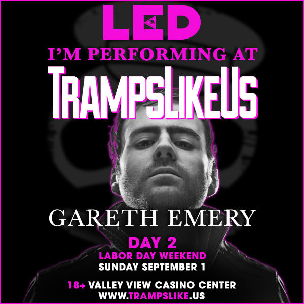 Gareth Emery Tramps Like Us