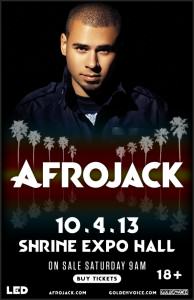 Afrojack Shrine Expo Hall