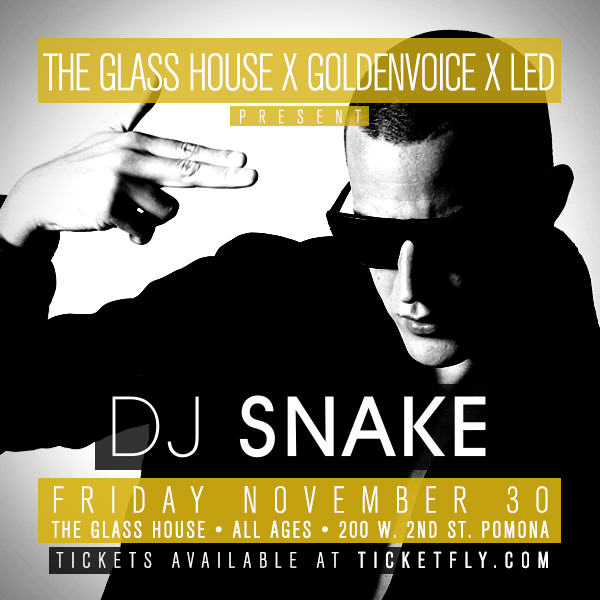 DJ Snake Glass House LED presents