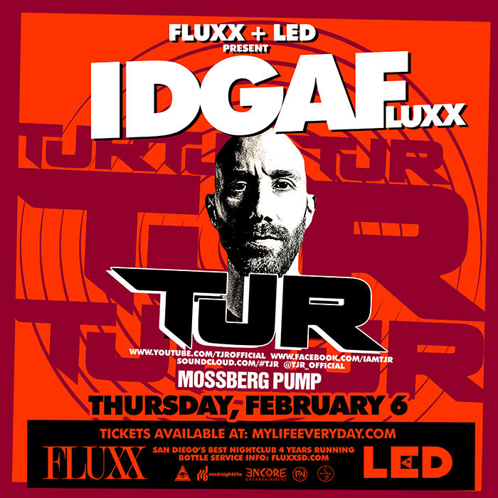 TJR Fluxx San Diego LED presents