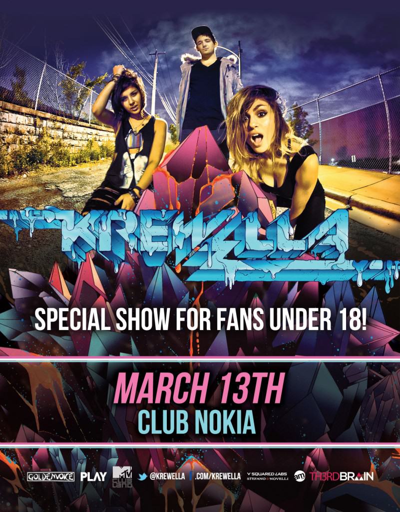 Krewella Club Nokia Goldenvoice