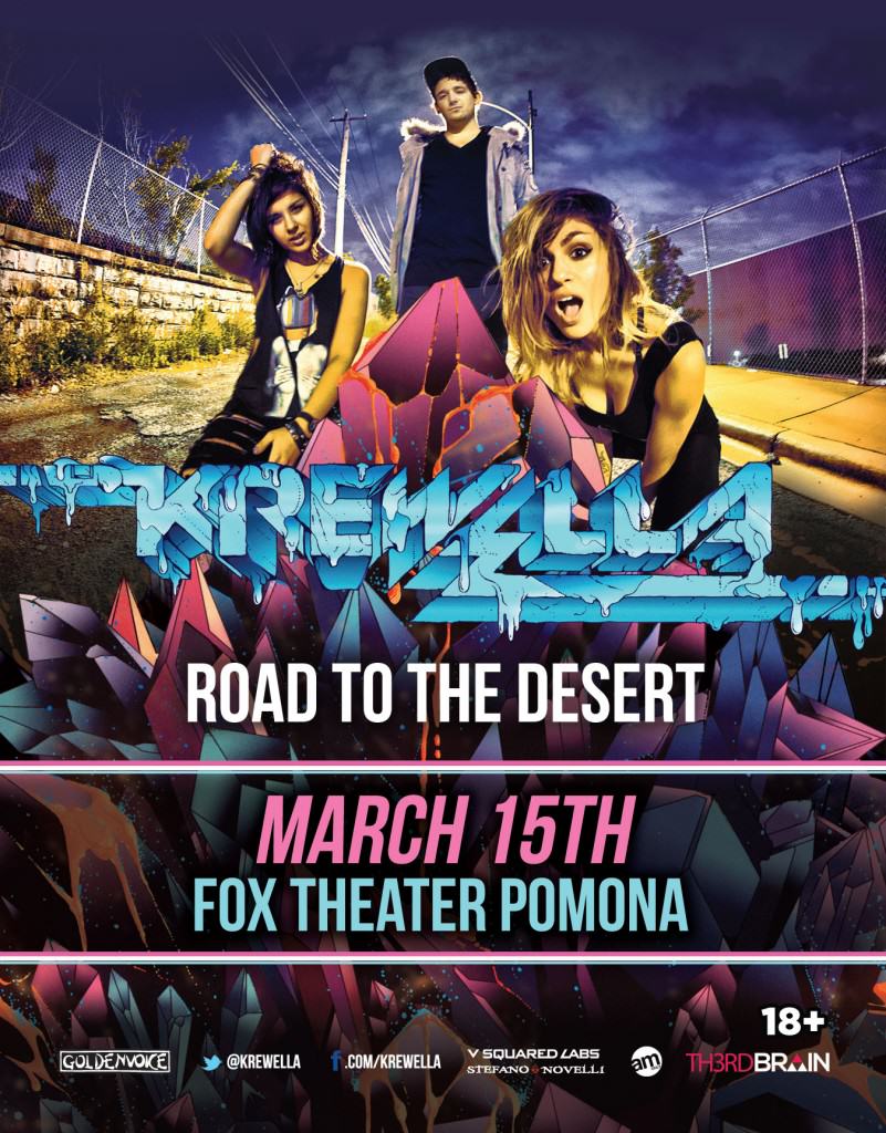 Krewella Fox Theater Pomona Goldenvoice