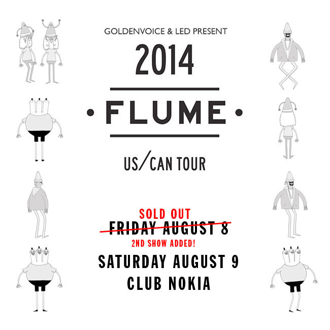 Flume Club Nokia Los Angeles Coachella