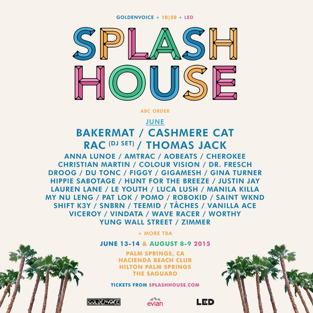 Splash House Palm Springs LED presents