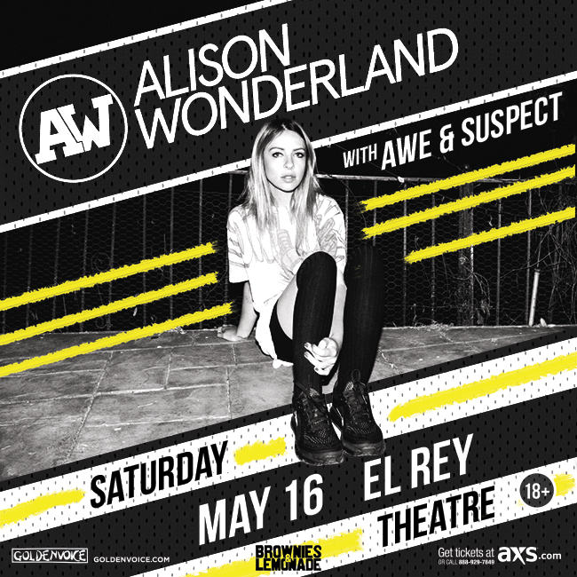 Alison Wonderland EL Rey Theatre Los Angeles