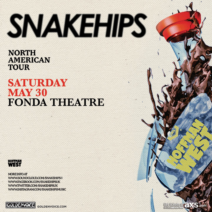 Snakehips Fonda Theatre Los Angeles LA