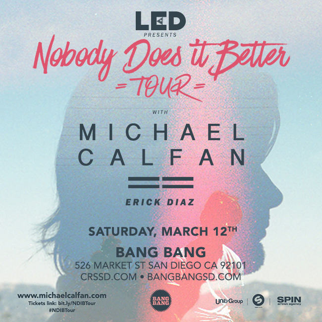 Michael Calfan Bang Bang LED presents