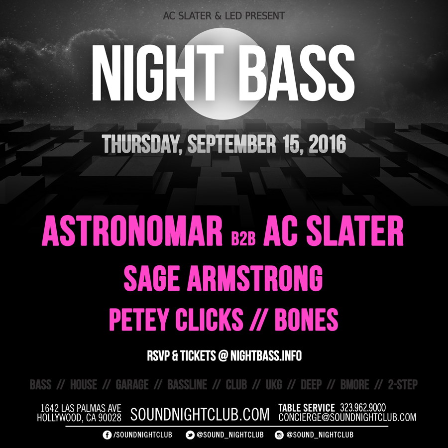 Night Bass AC Slater Astronomar